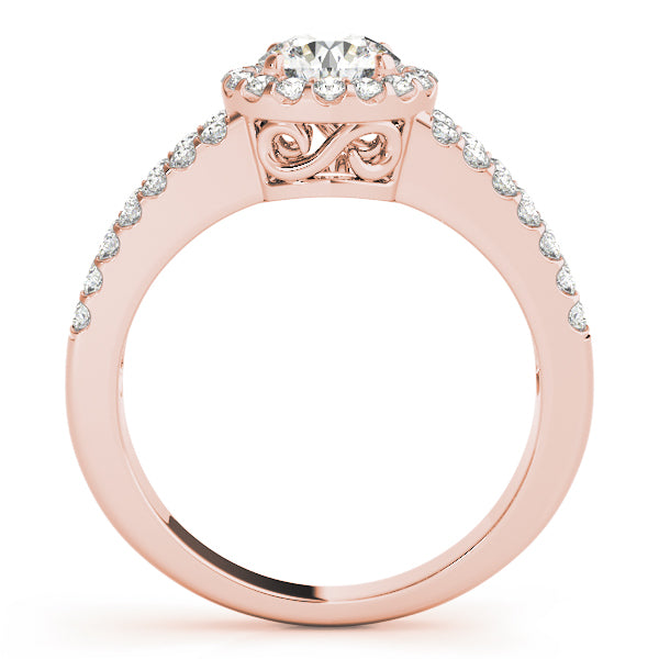 Round Halo Diamond Fashion Ring · 1.71 ct tw