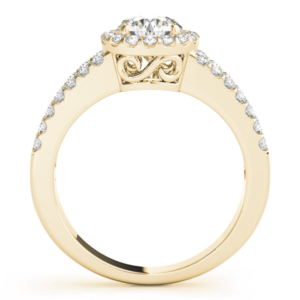 Round Halo Diamond Fashion Ring · 1.71 ct tw