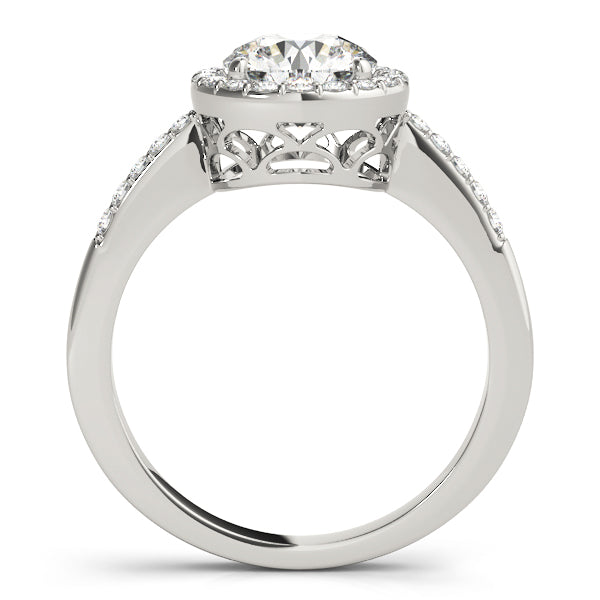 Round Halo Diamond Fashion Ring · 3.23 ct tw