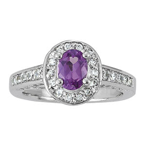 Oval Gemstone Fashion Ring · 0.93 ct tw