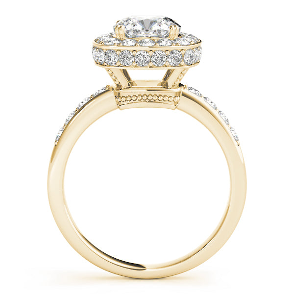 Cushion Halo Diamond Fashion Ring · 0.99 ct tw