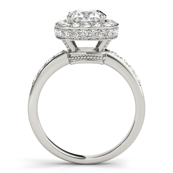 Cushion Halo Diamond Fashion Ring · 0.70 ct tw