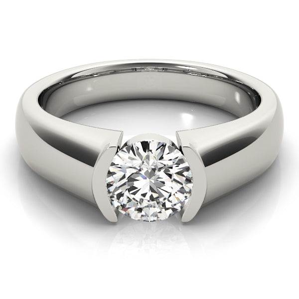 Round Diamond Solitaire Engagement Ring · 0.50 ct tw