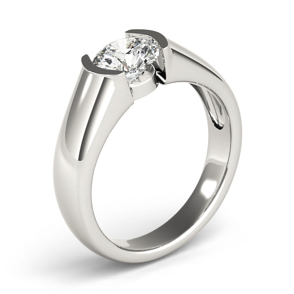 Round Diamond Solitaire Engagement Ring · 0.75 ct tw