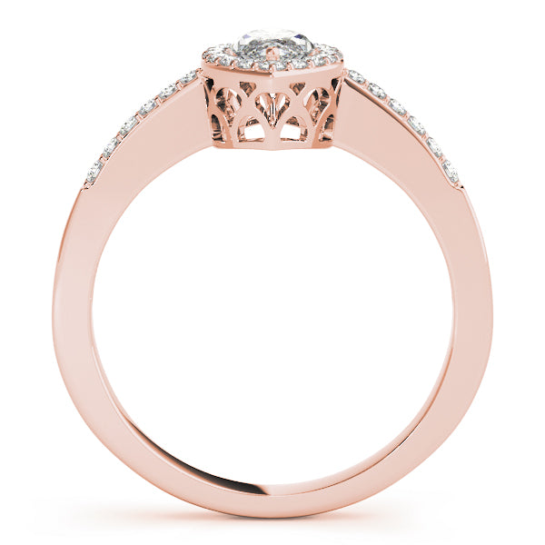 Marquise Halo Diamond Fashion Ring · 0.24 ct tw