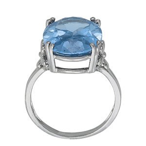 Oval Gemstone Fashion Ring