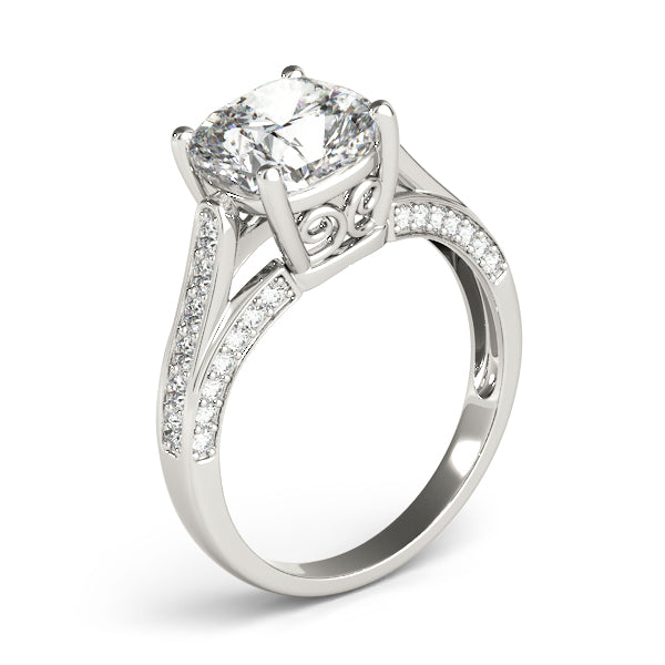 Cushion Princess Gemstone Fashion Ring · 0.30 ct tw