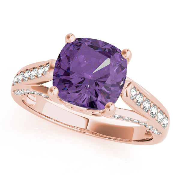 Cushion Princess Gemstone Fashion Ring · 0.30 ct tw