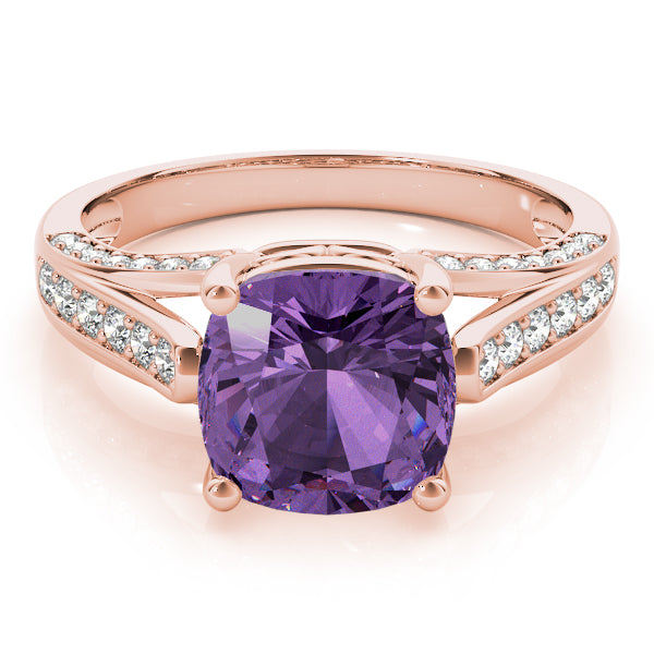Cushion Princess Gemstone Fashion Ring · 0.32 ct tw