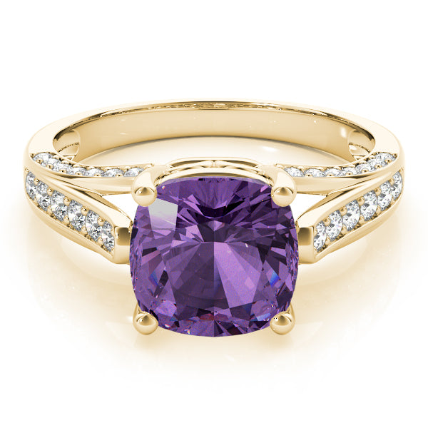 Cushion Princess Gemstone Fashion Ring · 0.32 ct tw