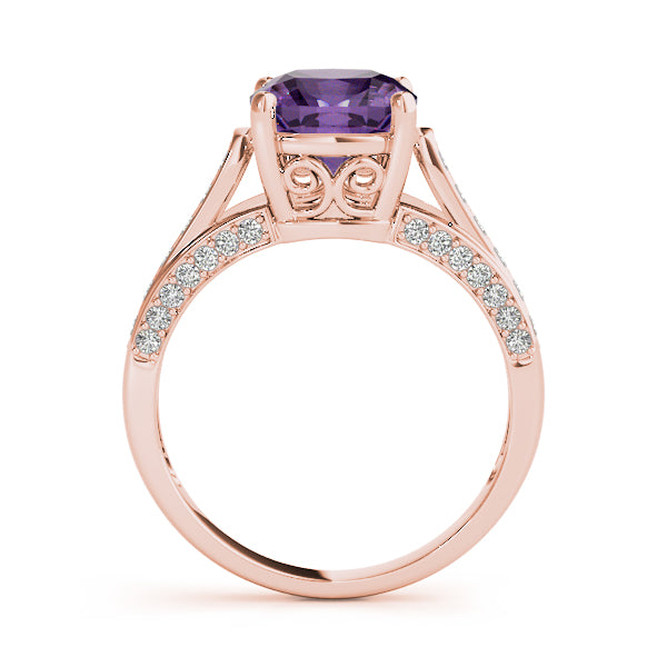 Cushion Princess Gemstone Fashion Ring · 0.20 ct tw