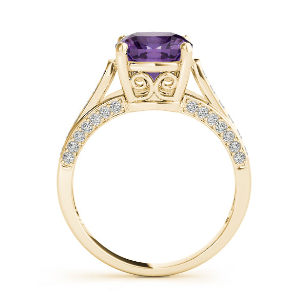 Cushion Princess Gemstone Fashion Ring · 0.20 ct tw