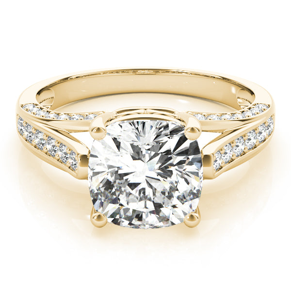 Cushion Princess Gemstone Fashion Ring · 0.30 ct tw
