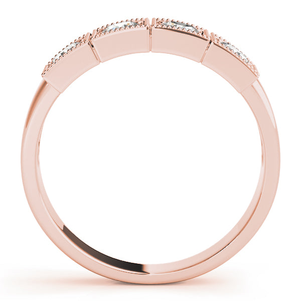 Round Three-Stone Diamond Engagement Ring · 0.36 ct tw
