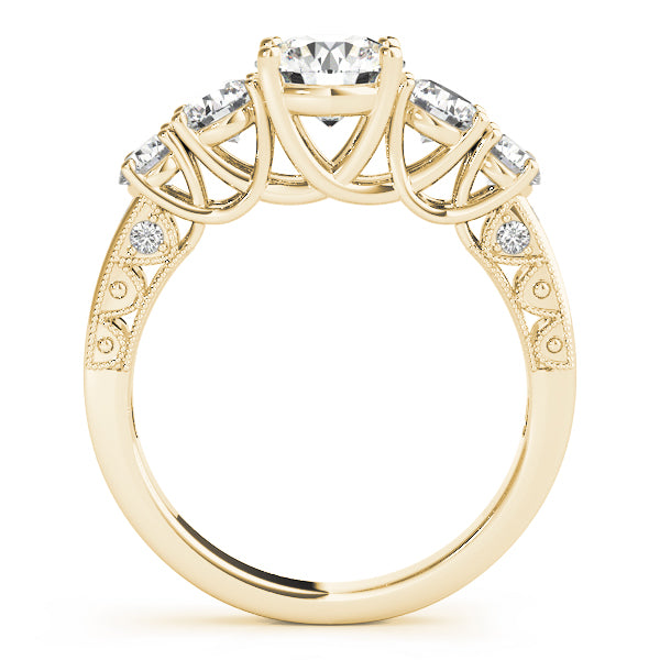Round Single Row Prong Set Diamond Engagement Ring · 1.94 ct tw