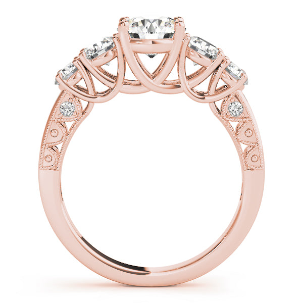 Round Single Row Prong Set Diamond Engagement Ring · 1.94 ct tw