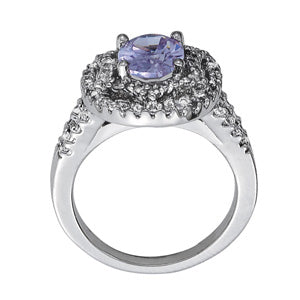 Oval Gemstone Fashion Ring · 0.58 ct tw