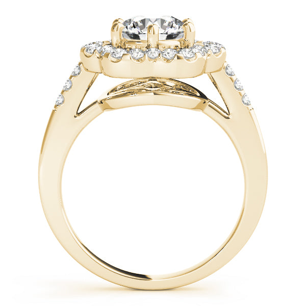 Round Halo Diamond Fashion Ring · 1.55 ct tw