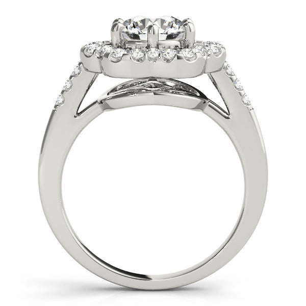 Round Halo Diamond Fashion Ring · 1.55 ct tw