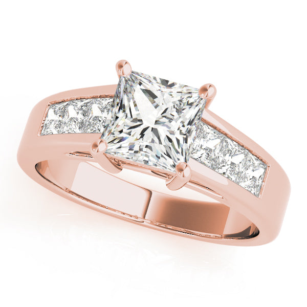 Square Fancy Shape Princess Diamond Engagement Ring · 1.99 ct tw
