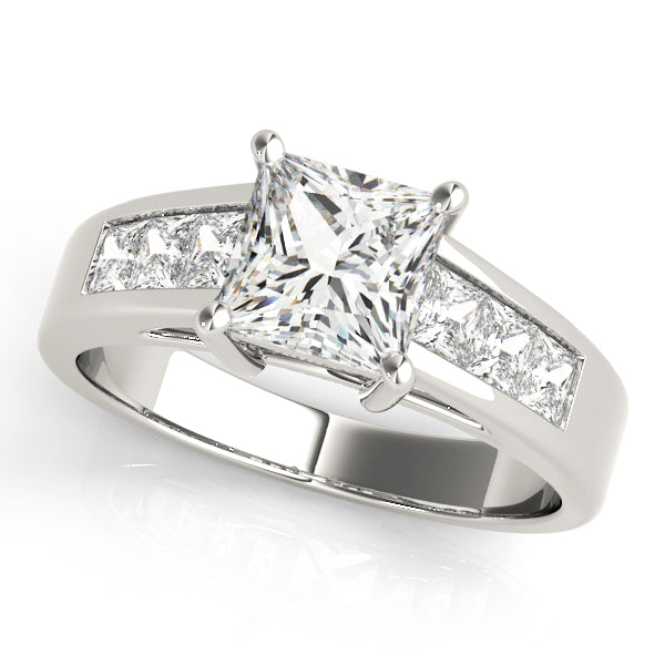 Square Fancy Shape Princess Diamond Engagement Ring · 1.99 ct tw