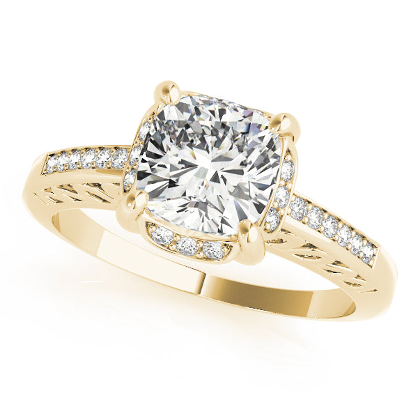 Cushion Single Row Prong Set Diamond Fashion Ring · 2.12 ct tw
