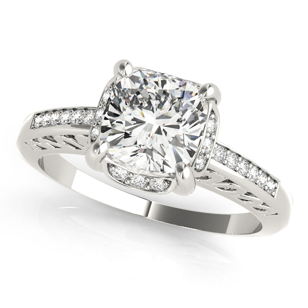 Cushion Single Row Prong Set Diamond Fashion Ring · 2.12 ct tw