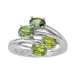 Oval Gemstone Fashion Ring