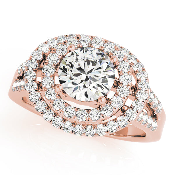 Round Halo Diamond Fashion Ring · 1.65 ct tw