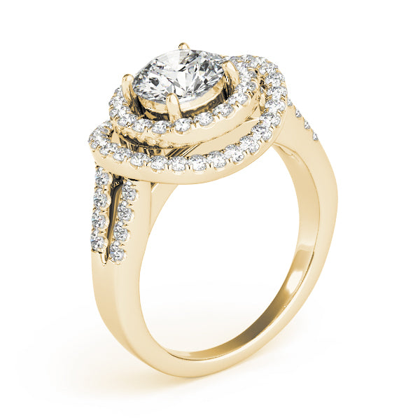 Round Halo Diamond Fashion Ring · 1.65 ct tw