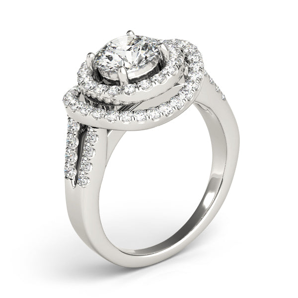 Round Halo Diamond Fashion Ring · 1.65 ct tw