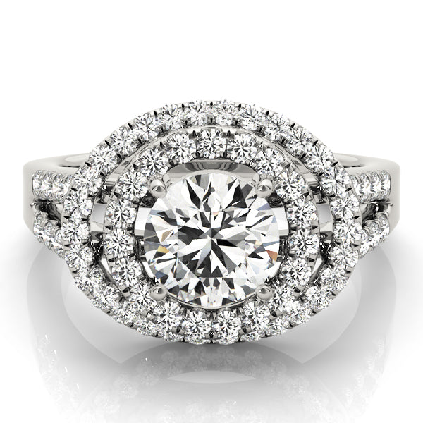 Round Halo Diamond Fashion Ring · 1.65 ct tw