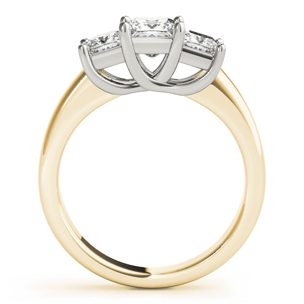Square Three-Stone Princess Diamond Engagement Ring · 1.57 ct tw