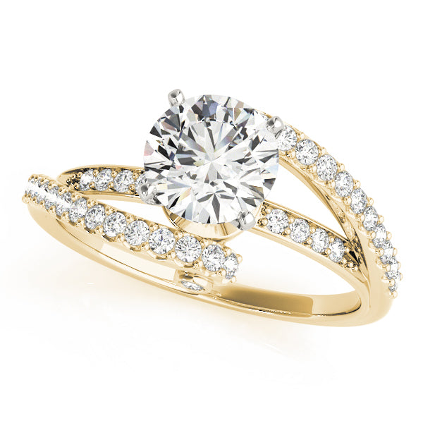 Bypass Diamond Engagement Ring · 0.28 ct tw