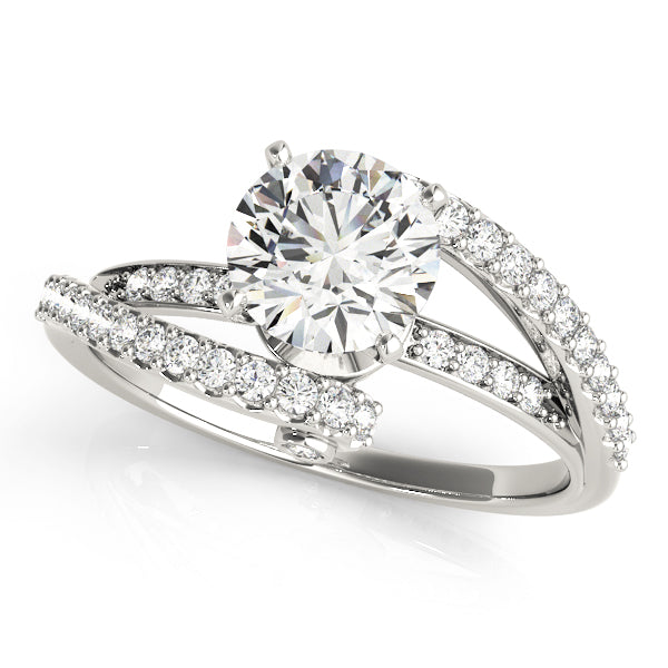 Bypass Diamond Engagement Ring · 0.28 ct tw