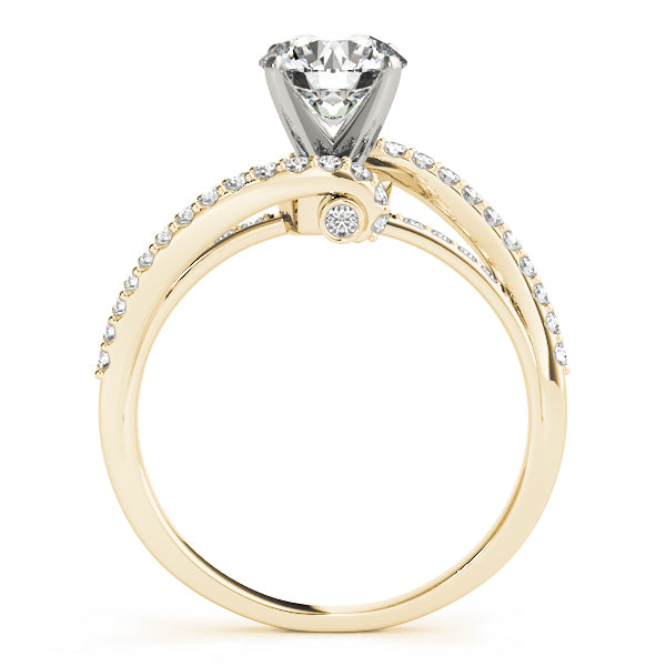 Bypass Diamond Engagement Ring · 0.28 ct tw