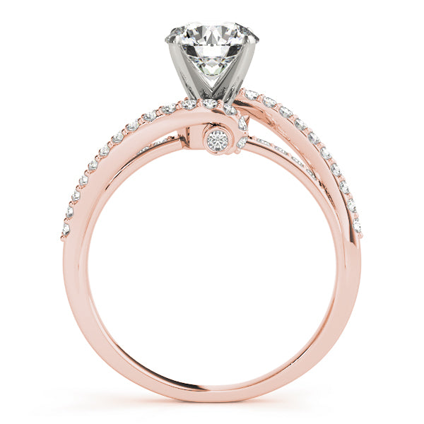 Bypass Diamond Engagement Ring · 0.28 ct tw