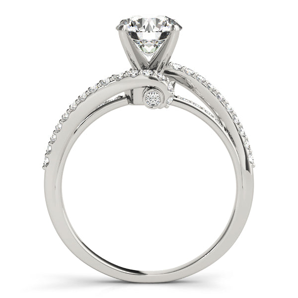 Bypass Diamond Engagement Ring · 0.28 ct tw