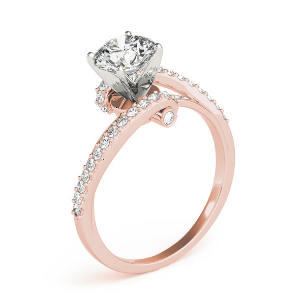 Bypass Diamond Engagement Ring · 0.28 ct tw