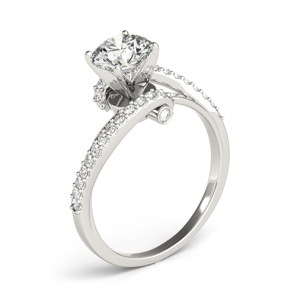 Bypass Diamond Engagement Ring · 0.28 ct tw