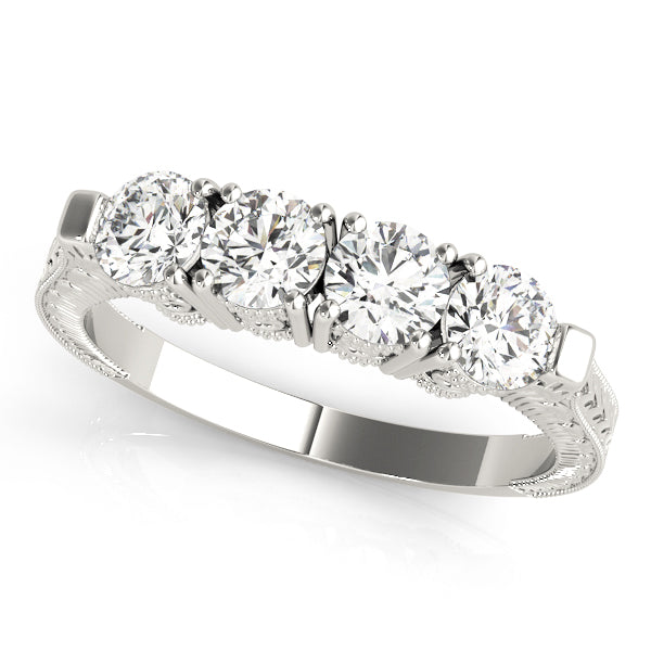 Prong Set Diamond Wedding Band · 0.72 ct tw