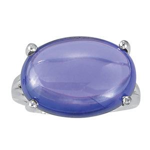 Oval Gemstone Fashion Ring