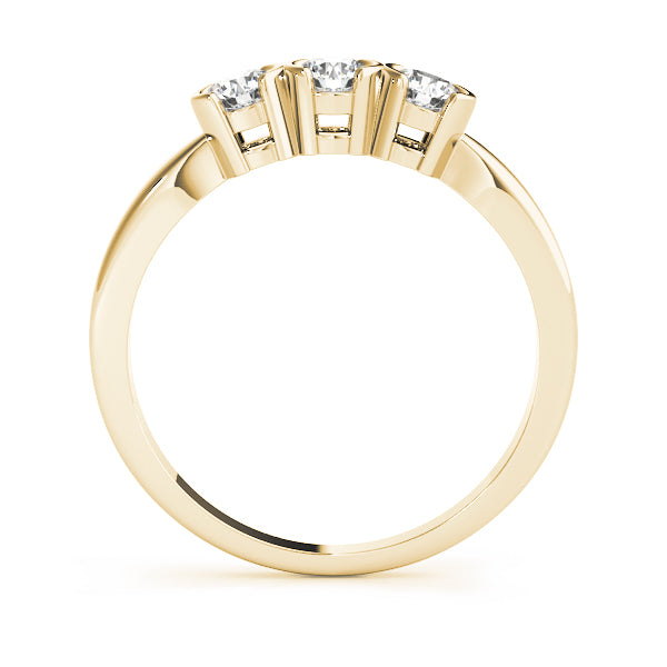 Bezel Set Diamond Wedding Band · 0.36 ct tw