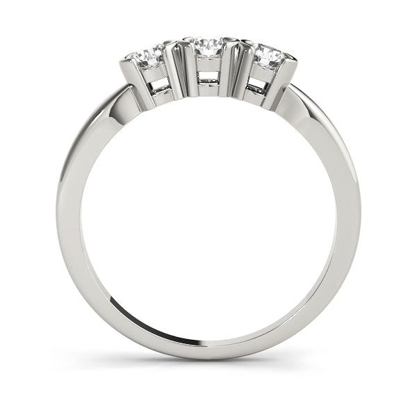 Bezel Set Diamond Wedding Band · 0.36 ct tw