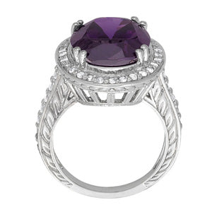Oval Gemstone Fashion Ring · 0.62 ct tw