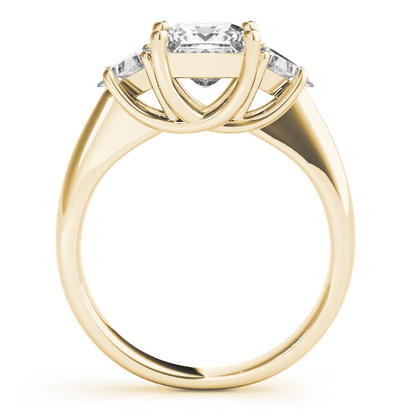 Square Three-Stone Princess Diamond Engagement Ring · 2.30 ct tw