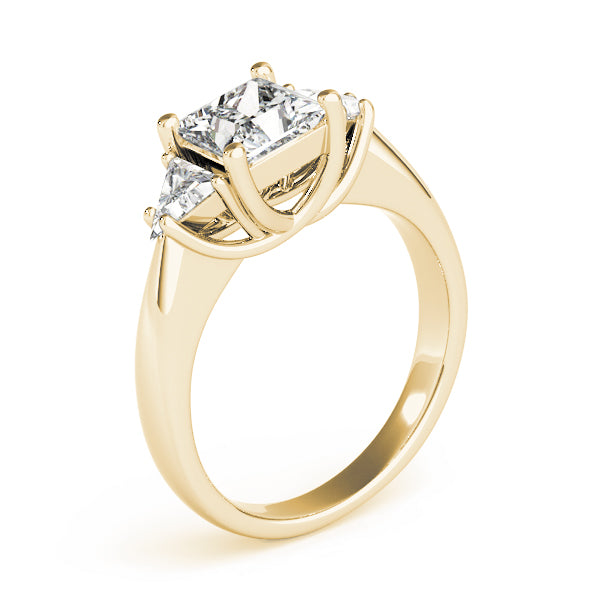 Square Three-Stone Princess Diamond Engagement Ring · 1.67 ct tw