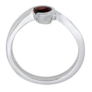 Pear Gemstone Fashion Ring · 0.10 ct tw