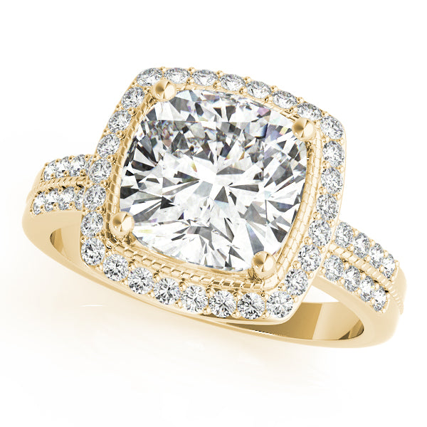 Cushion Princess Gemstone Fashion Ring · 0.33 ct tw