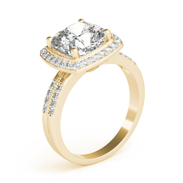 Cushion Princess Gemstone Fashion Ring · 0.33 ct tw